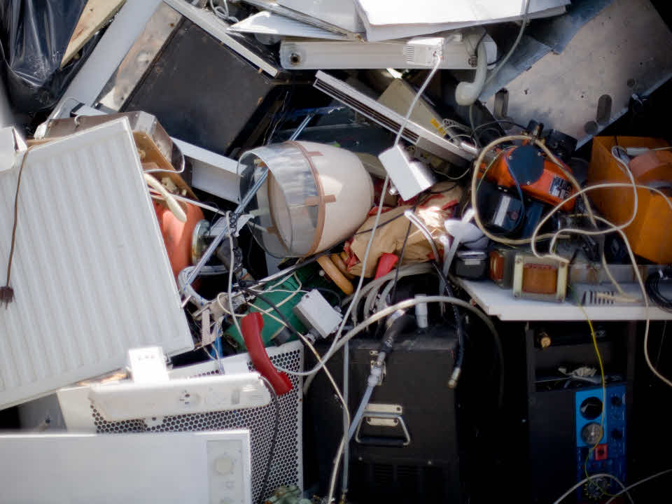 Fotograf: Johan Odmann
Bildbyrå: Johner Elavfall på en soptipp