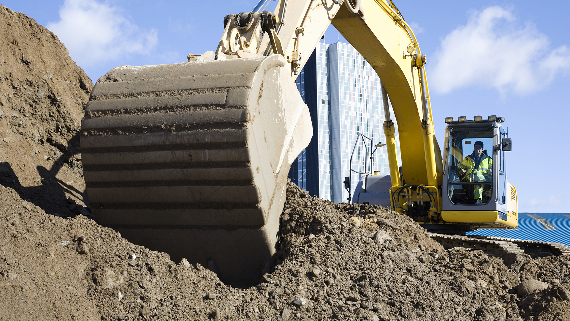 Fotograf: Elliot Elliot
Bildbyrå: Johnér Grävmaskin i arbete.