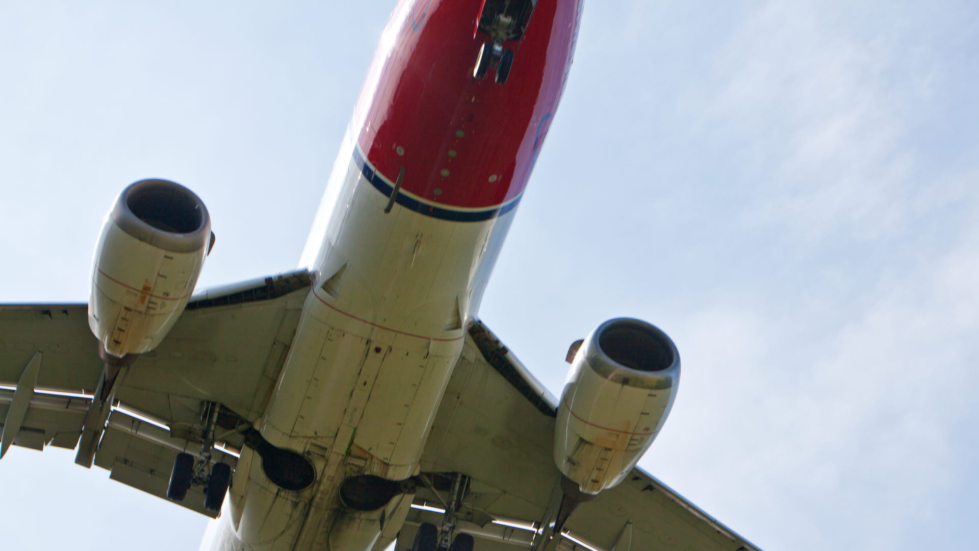 Fotograf: Malcom Hanes
Bildbyrå: Johnér Flygplan fotat underifrån