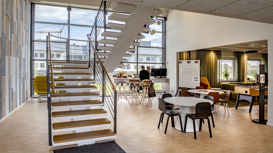 Interiör på ett kontor