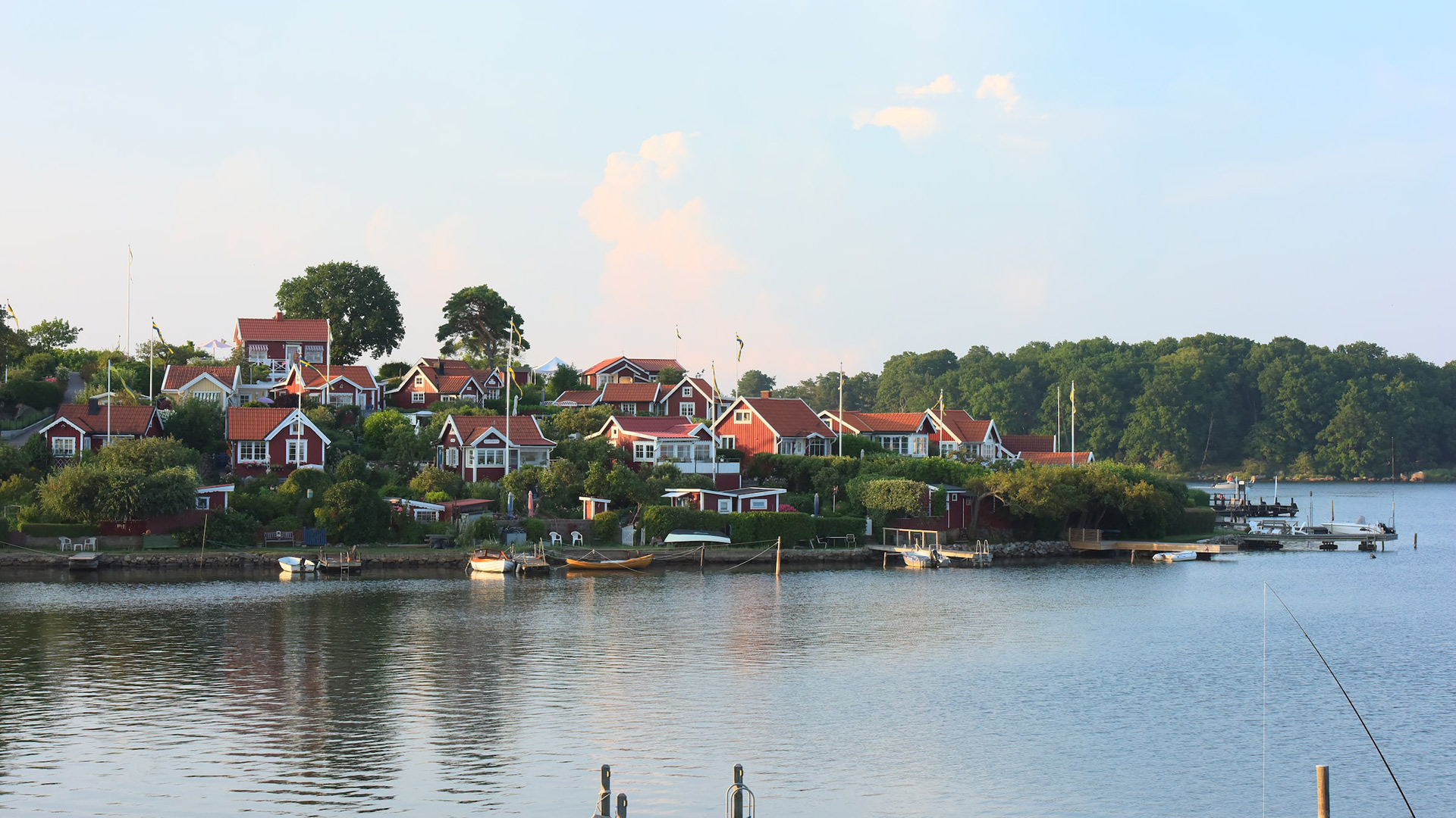 Fotograf: Jesper Cederholm
Bildbyrå: Unsplash Röda små kolonilotter nära vatten