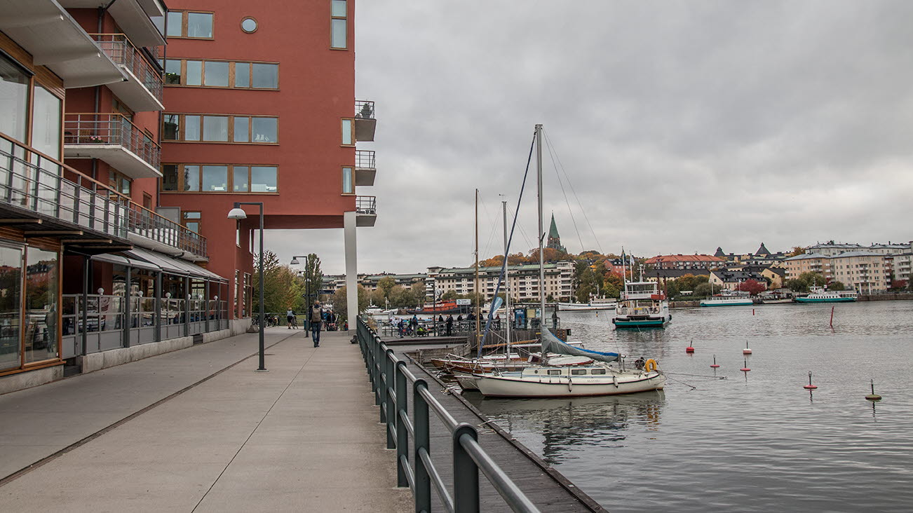 Fotograf: Naturvårdsverket Sickla kanal, Hammarby Sjöstad.