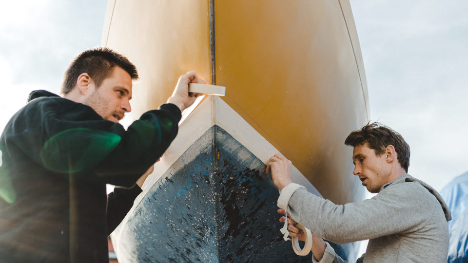 Fotograf: Stina Gränfors
Bildbyrå: Johnér Vänner målar båt, Göteborg